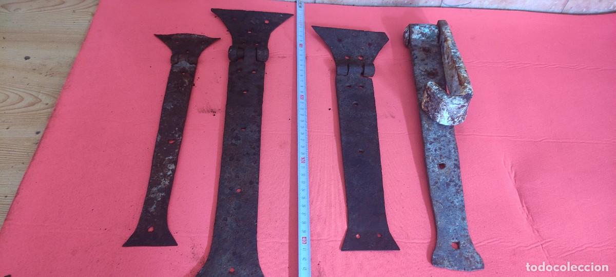 Antig&uuml;edades: LOTE DE BISAGRAS ANTIGUAS - Foto 6
