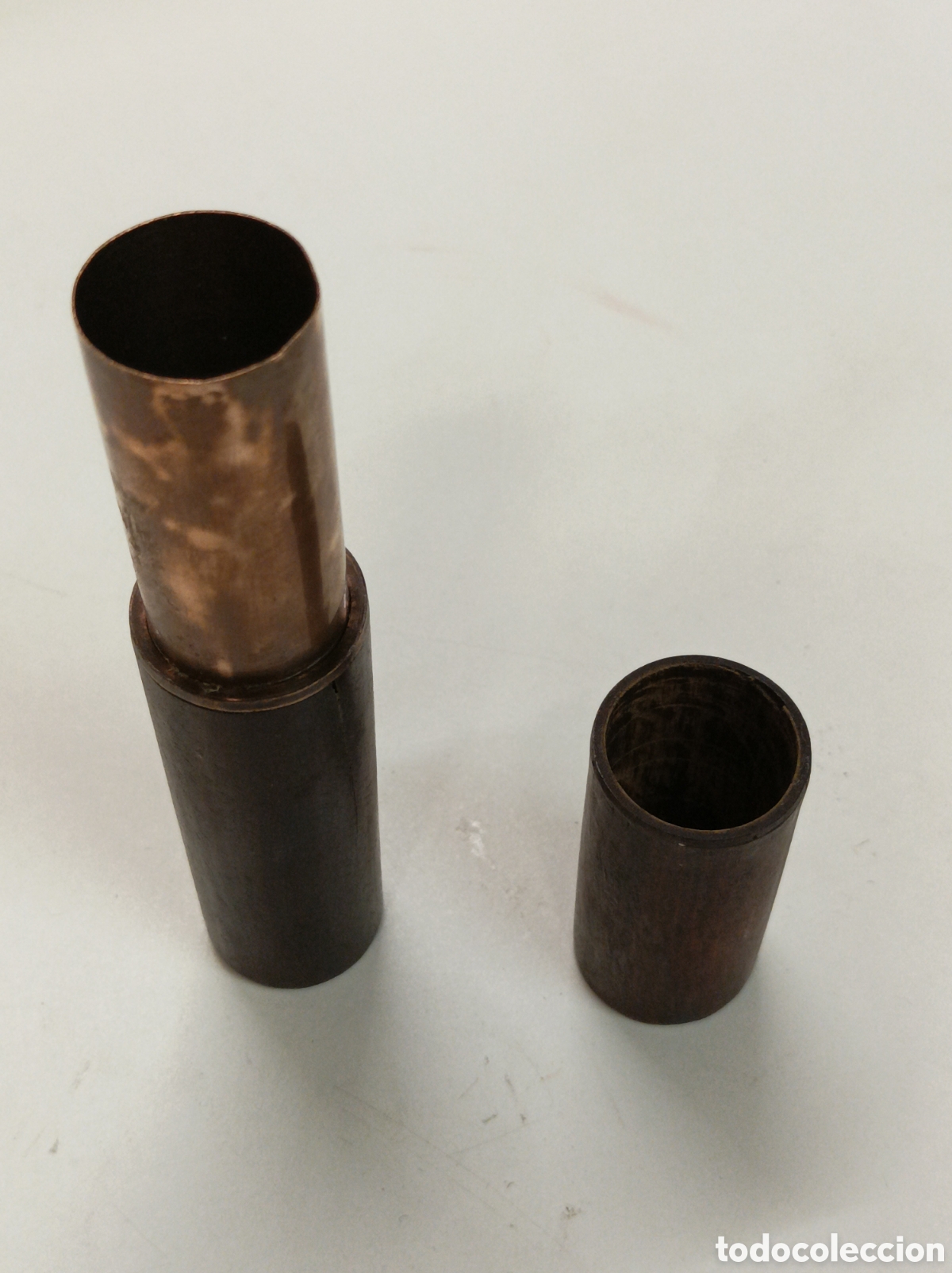 Antig&uuml;edades: Estuche herramientas carpintero ebanista - Foto 8
