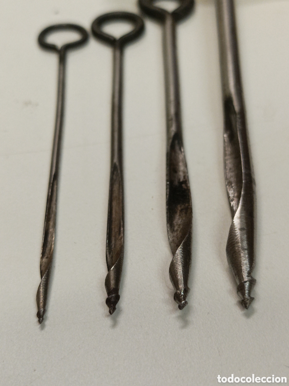 Antig&uuml;edades: Estuche herramientas carpintero ebanista - Foto 6