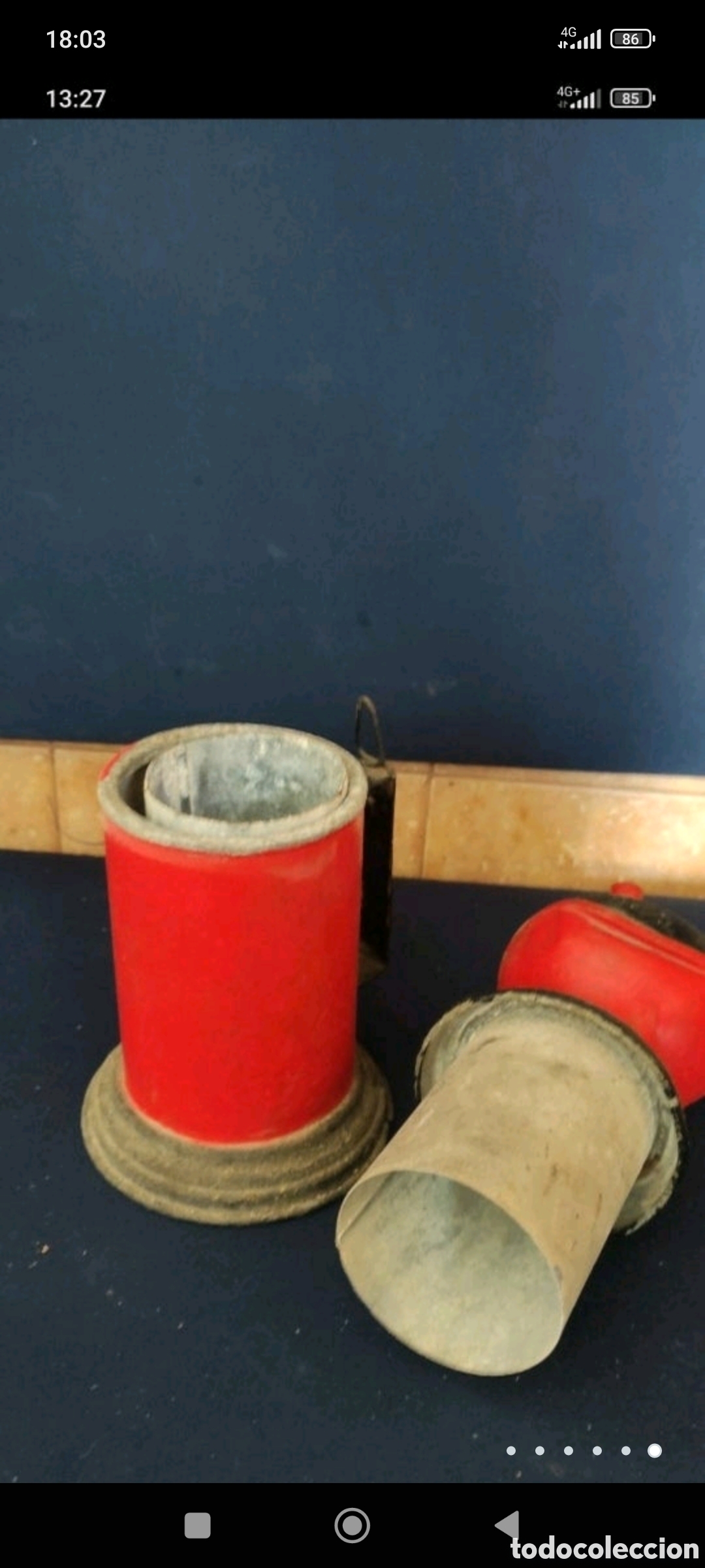 Antig&uuml;edades: ANTIGUA LAMPARA DE CARBURO - Foto 4