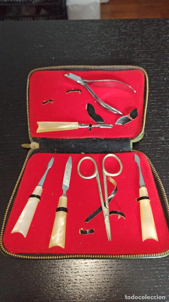 Antig&uuml;edades: Estuche de manicura antiguo - Foto 1