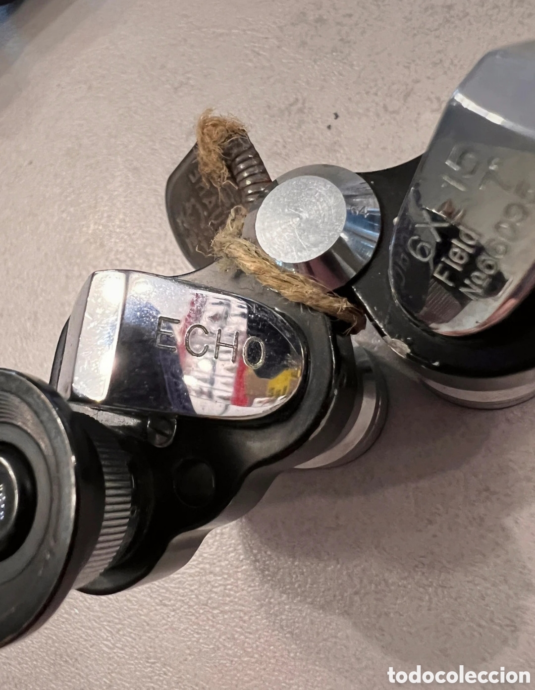 Antig&uuml;edades: Prism&aacute;ticos marca ECHO 6x15 en buenas condiciones - Foto 3