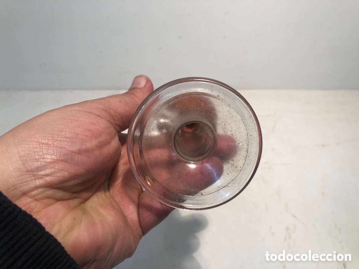 Antig&uuml;edades: CONJUNTO DE SACA LECHE Y BIBERON DE CRISTAL ANTIGUOS. - Foto 10