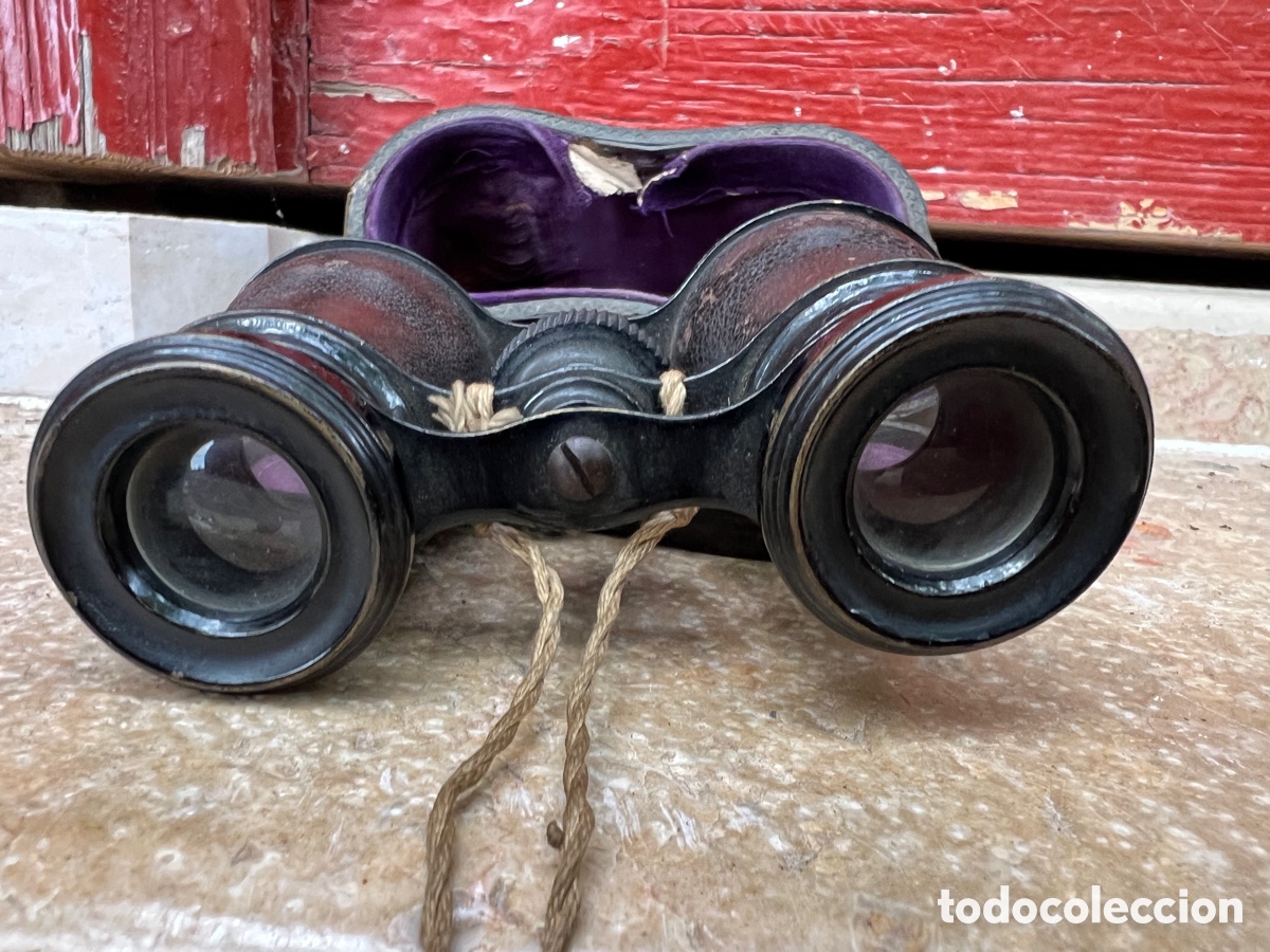 Antig&uuml;edades: ANTIGUOS PRISM&Aacute;TICOS DE OPERA, CON FUNDA ORIGINAL - Foto 3