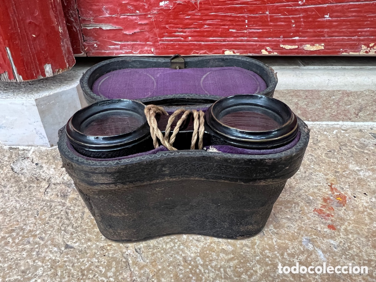 Antig&uuml;edades: ANTIGUOS PRISM&Aacute;TICOS DE OPERA, CON FUNDA ORIGINAL - Foto 4