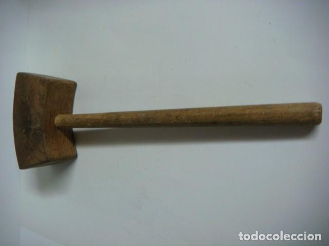 Antig&uuml;edades: MAZO ANTIGUO DE CARPINTERO EN MADERA- CAJ-G-N&ordm;-15 - Foto 1