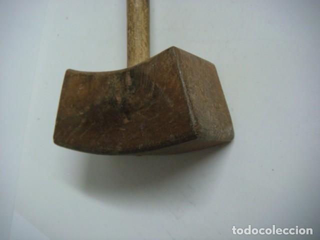 Antig&uuml;edades: MAZO ANTIGUO DE CARPINTERO EN MADERA- CAJ-G-N&ordm;-15 - Foto 2