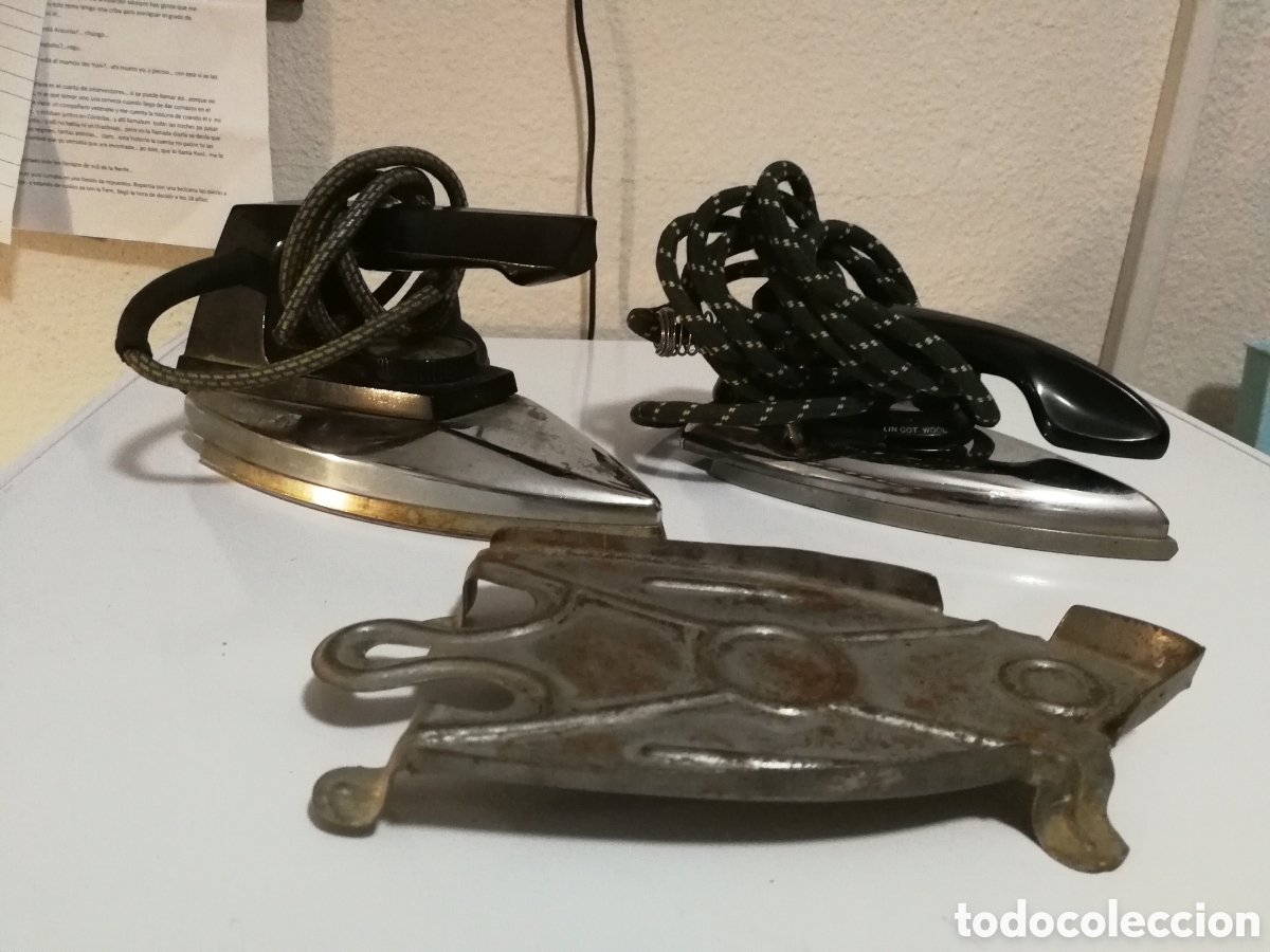 Antig&uuml;edades: planchas electricas antiguas - Foto 1