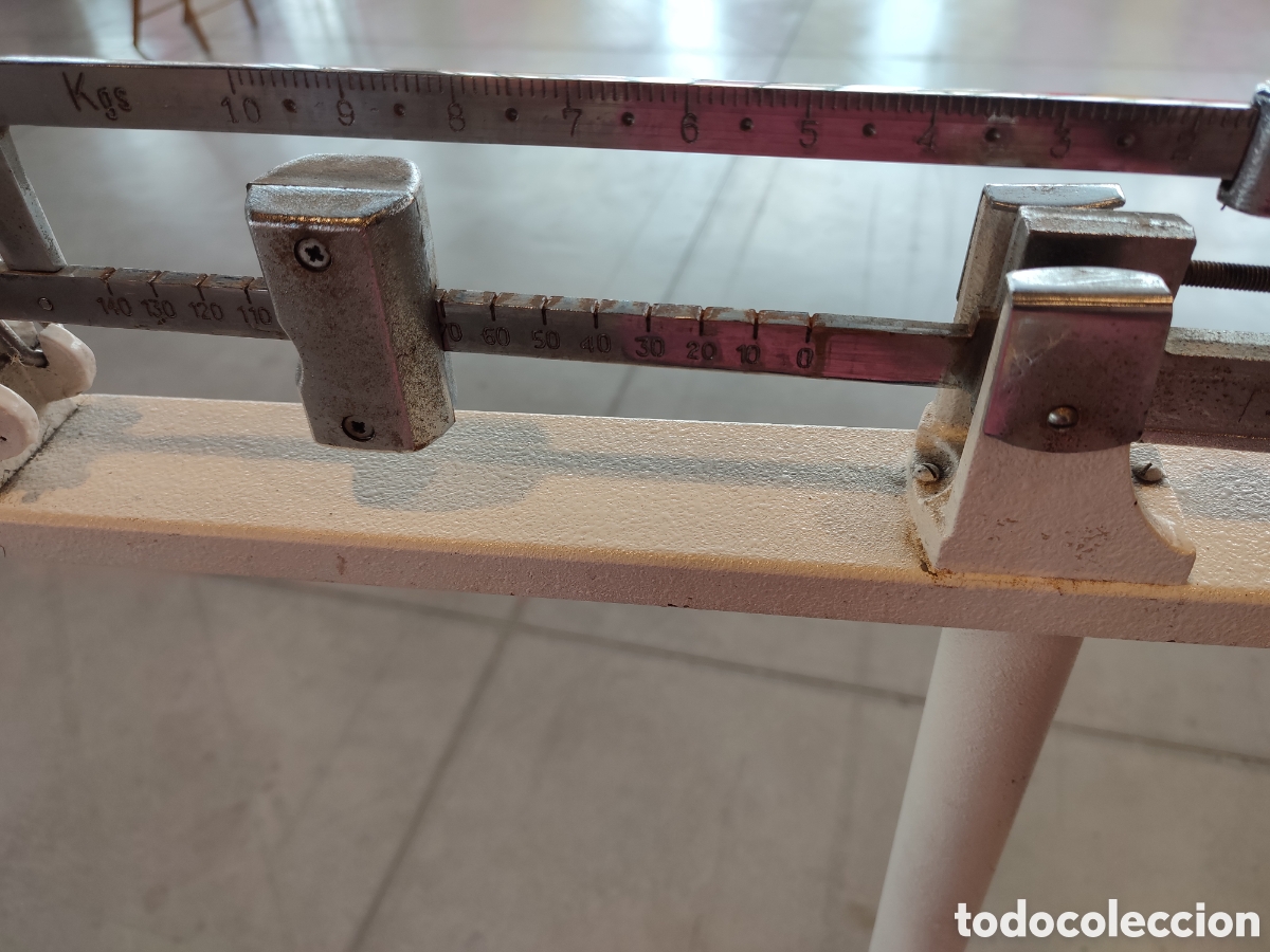 Antig&uuml;edades: B&Aacute;SCULA DE FARMACIA RESTAURADA Y CALIBRADA - Foto 4