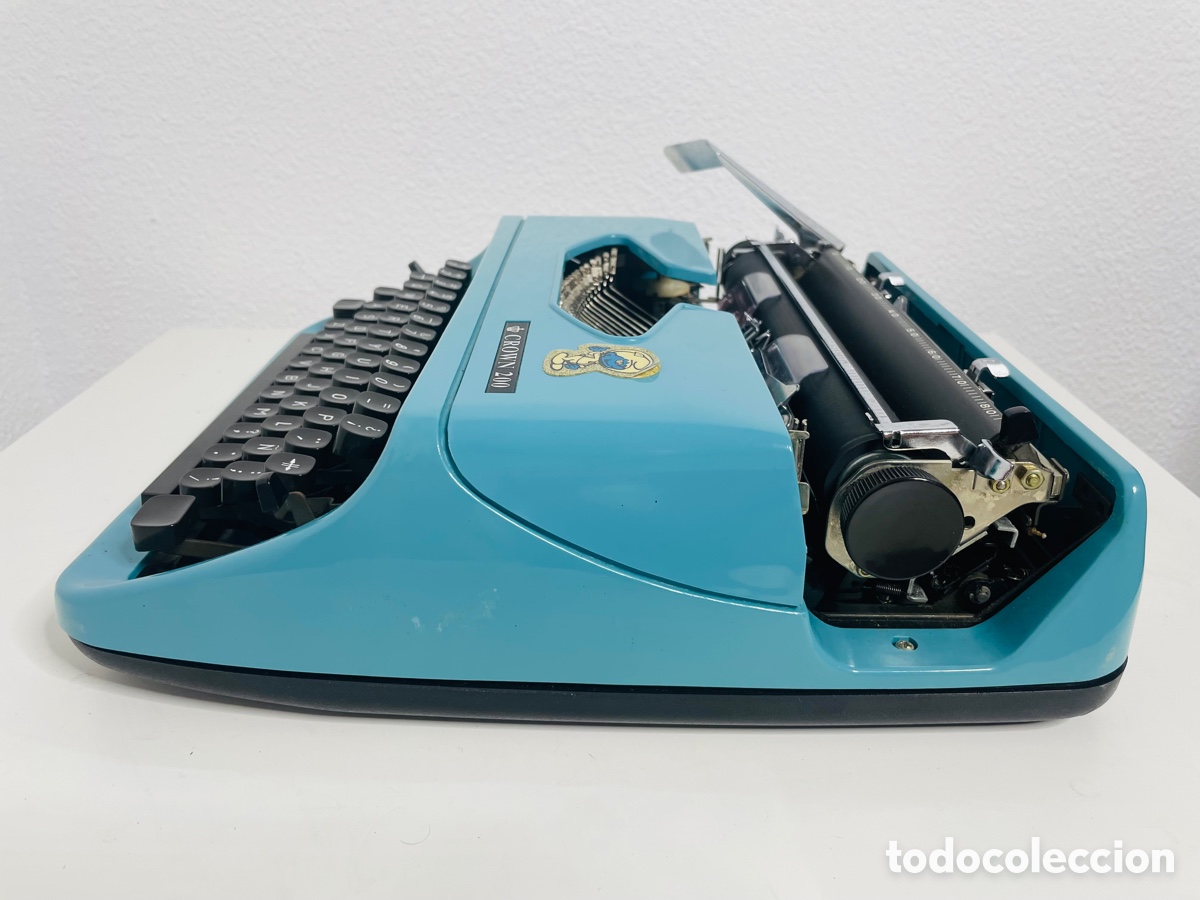 Antig&uuml;edades: Crown 200 Blue Smurf Typewriter Japan - Foto 9