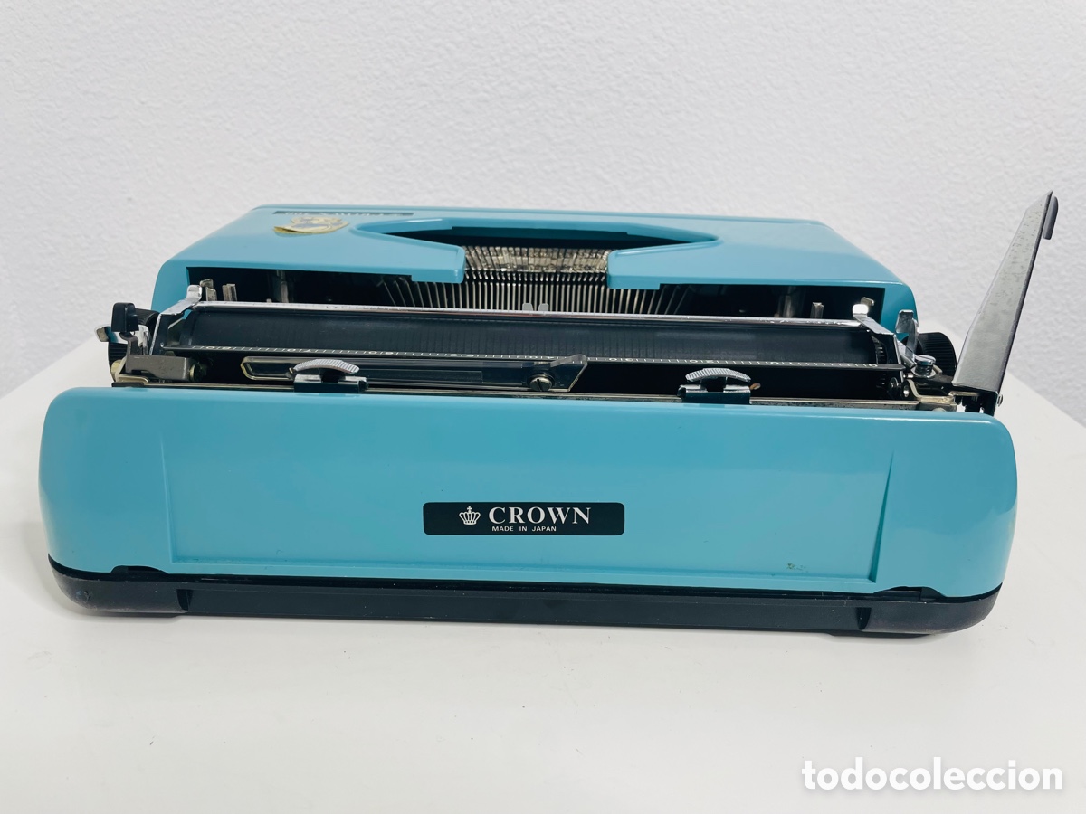 Antig&uuml;edades: Crown 200 Blue Smurf Typewriter Japan - Foto 11