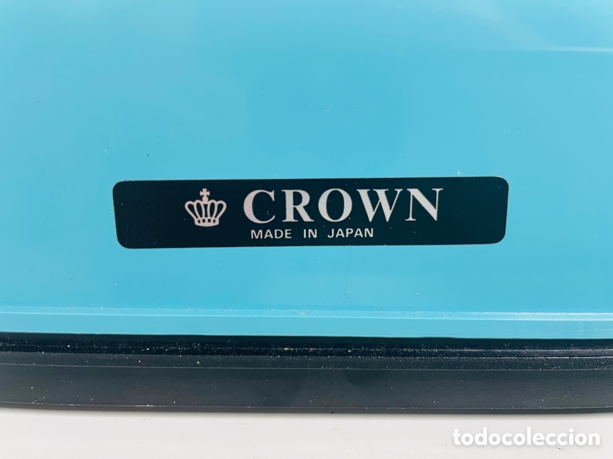 Antig&uuml;edades: Crown 200 Blue Smurf Typewriter Japan - Foto 12