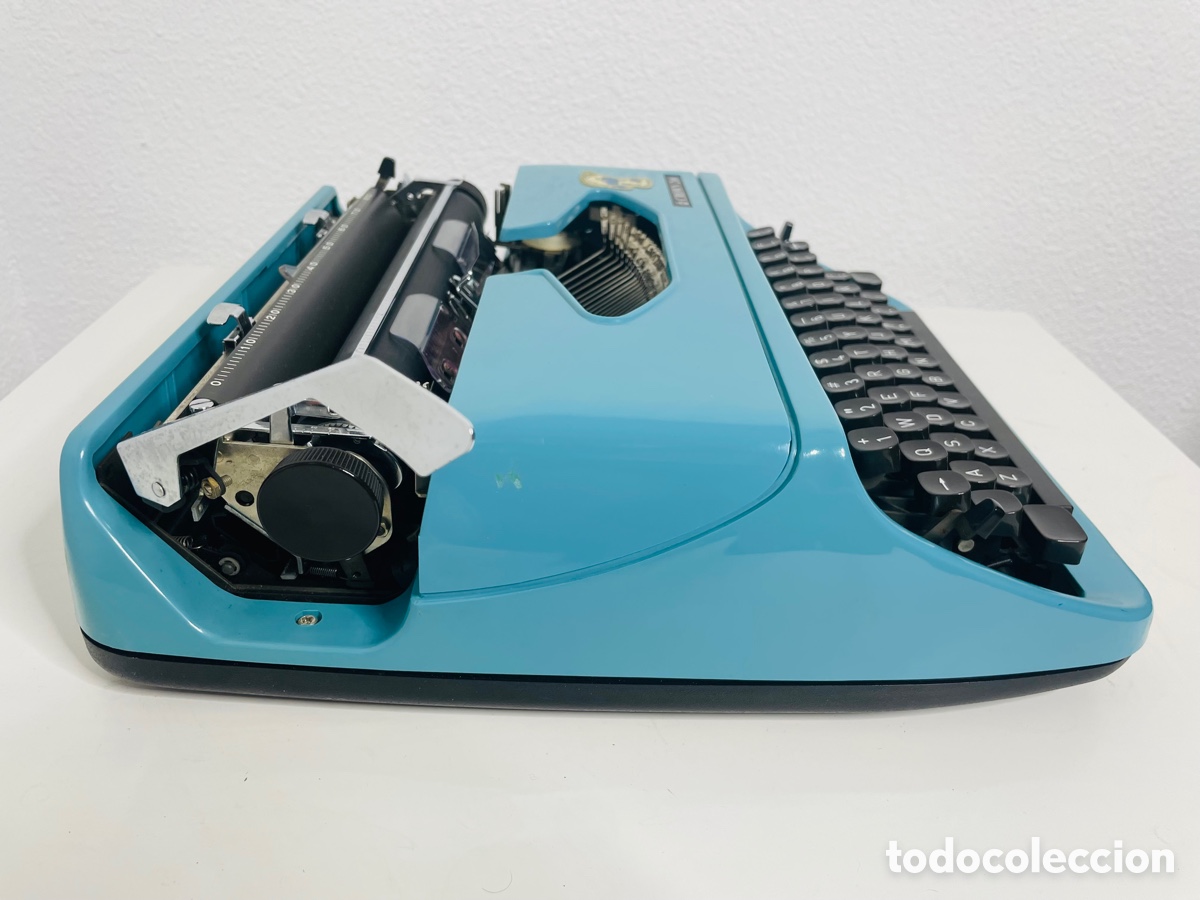 Antig&uuml;edades: Crown 200 Blue Smurf Typewriter Japan - Foto 13