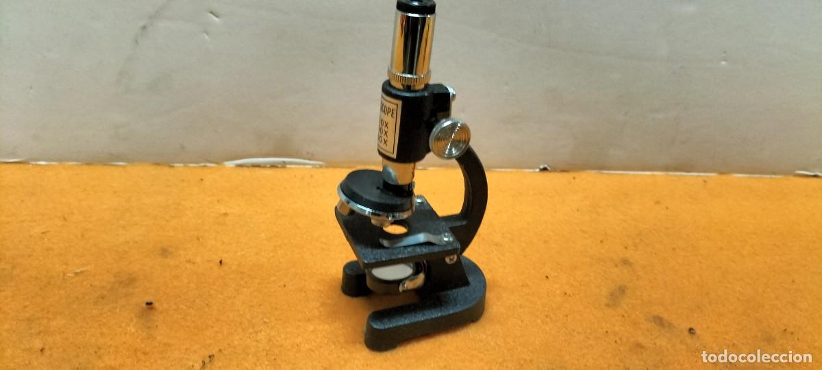 Antig&uuml;edades: microscopio mini 13 cm - Foto 3