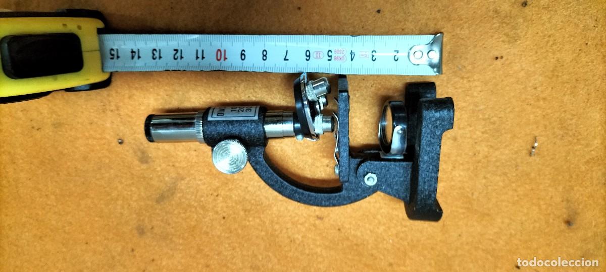 Antig&uuml;edades: microscopio mini 13 cm - Foto 5