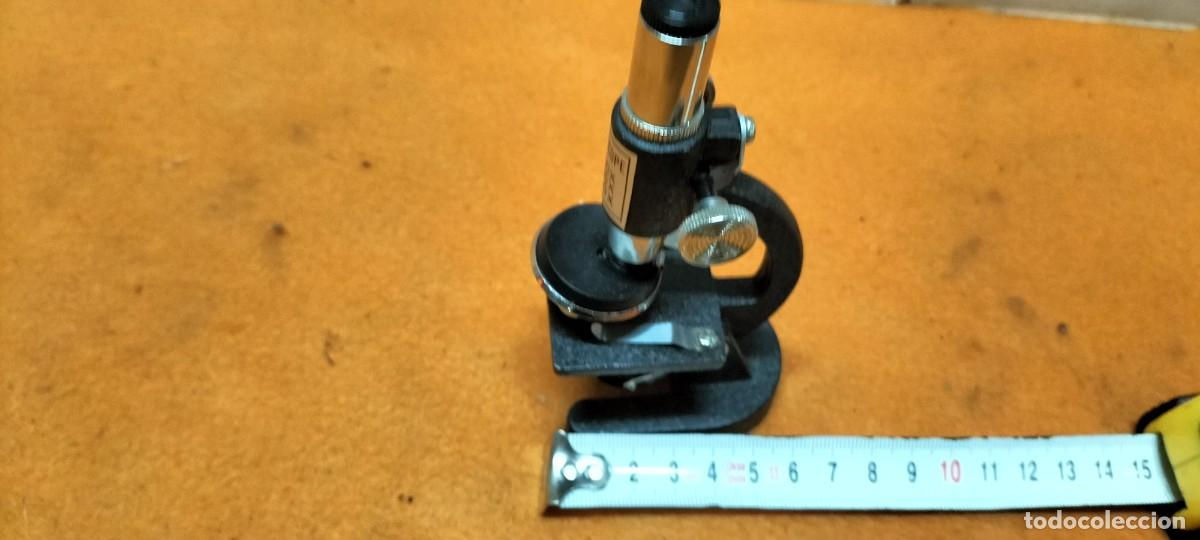 Antig&uuml;edades: microscopio mini 13 cm - Foto 7