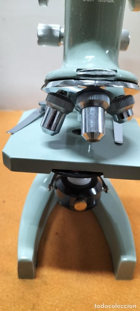 Antig&uuml;edades: microscopio hoc 50 x 1200 japon&eacute;s - Foto 8