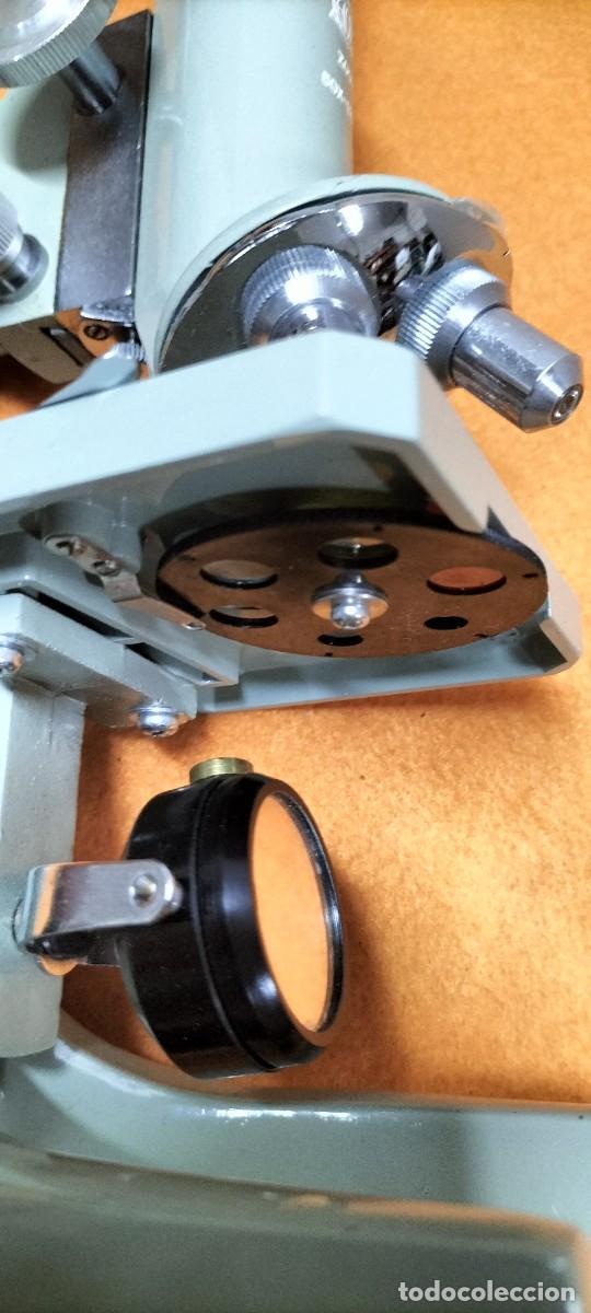 Antig&uuml;edades: microscopio hoc 50 x 1200 japon&eacute;s - Foto 10