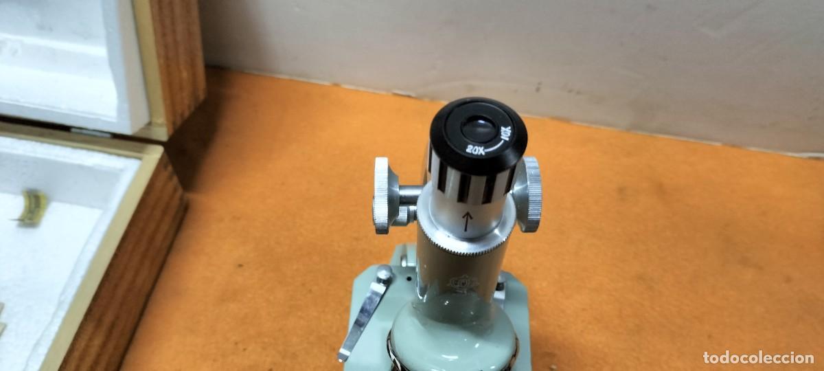 Antig&uuml;edades: microscopio hoc 50 x 1200 japon&eacute;s - Foto 14