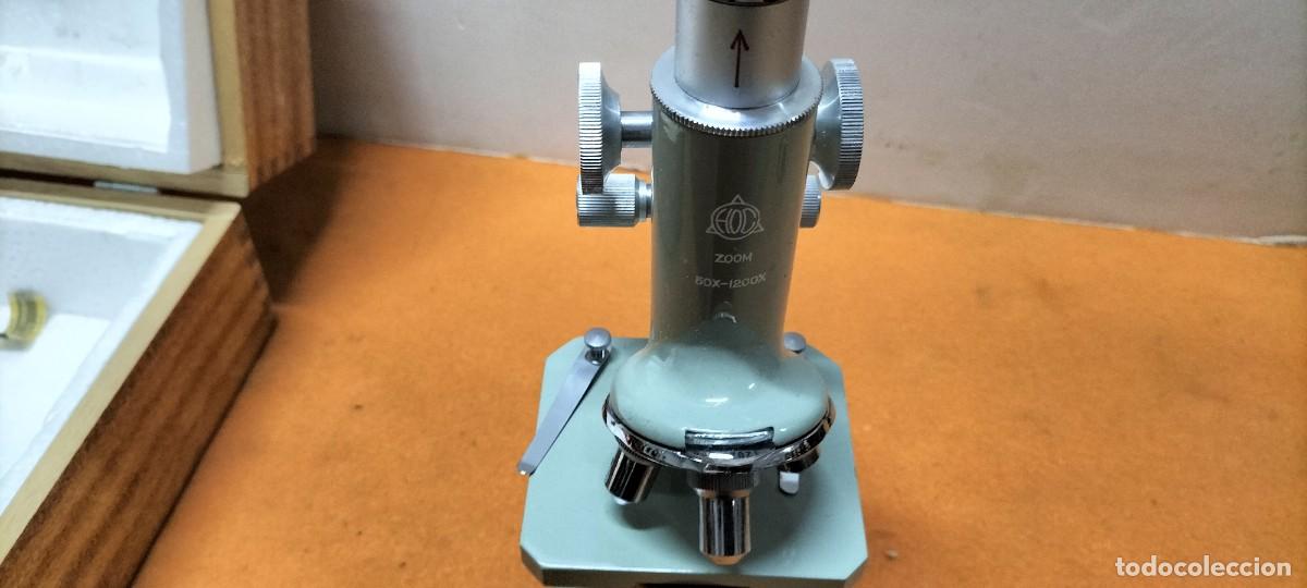 Antig&uuml;edades: microscopio hoc 50 x 1200 japon&eacute;s - Foto 15