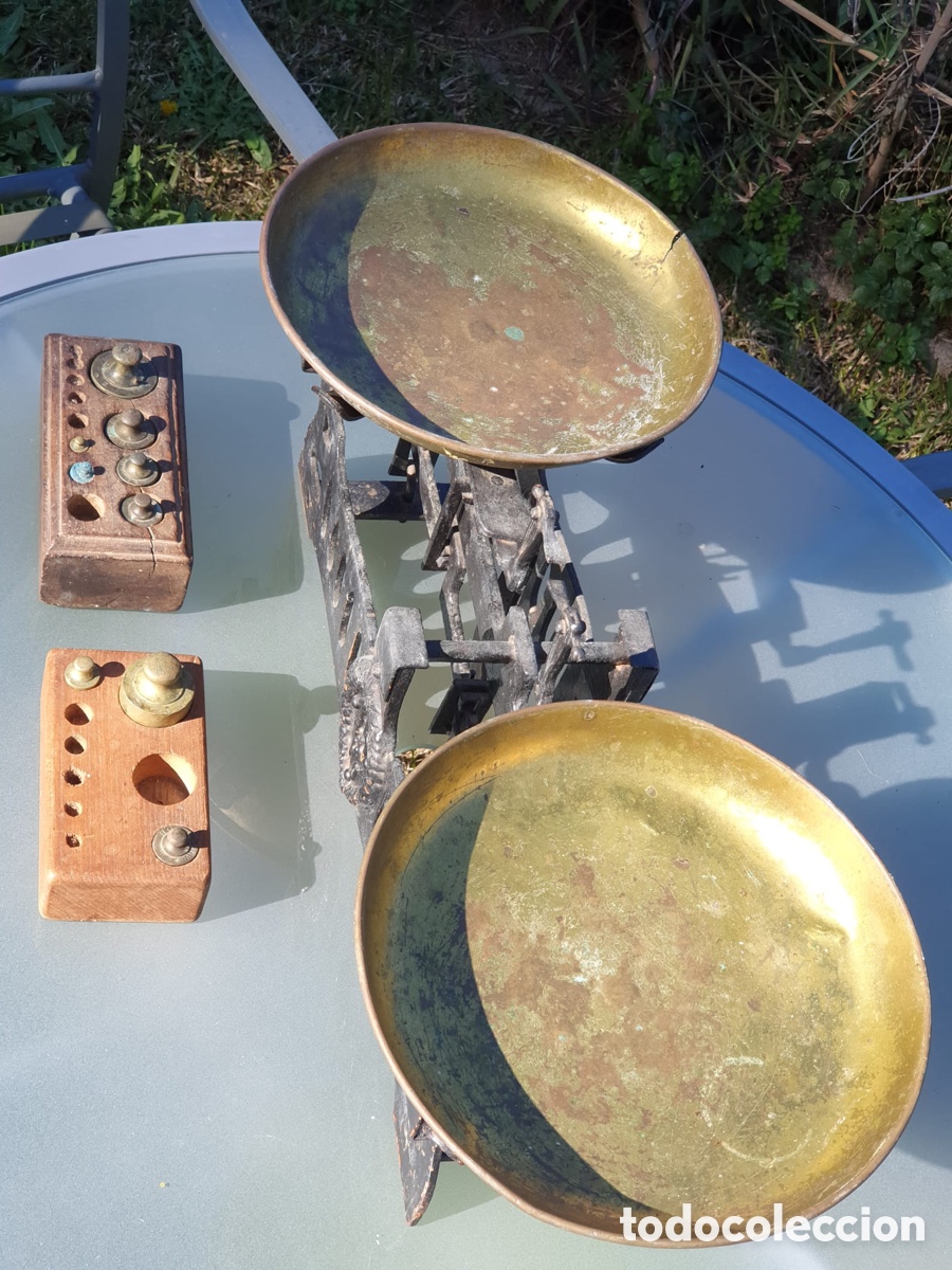 Antig&uuml;edades: B&Aacute;SCULA ANTIG&Uuml;A 15 KG. - Foto 17