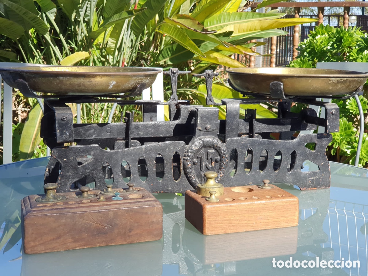 Antig&uuml;edades: B&Aacute;SCULA ANTIG&Uuml;A 15 KG. - Foto 20
