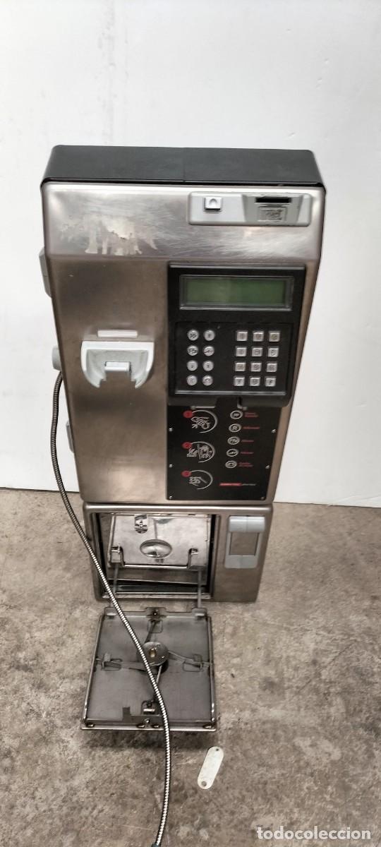 Tel&eacute;fonos: telefono Cabina telef&oacute;nica de monedas estilo americano - Foto 17