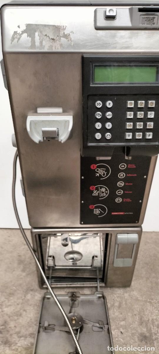 Tel&eacute;fonos: telefono Cabina telef&oacute;nica de monedas estilo americano - Foto 18