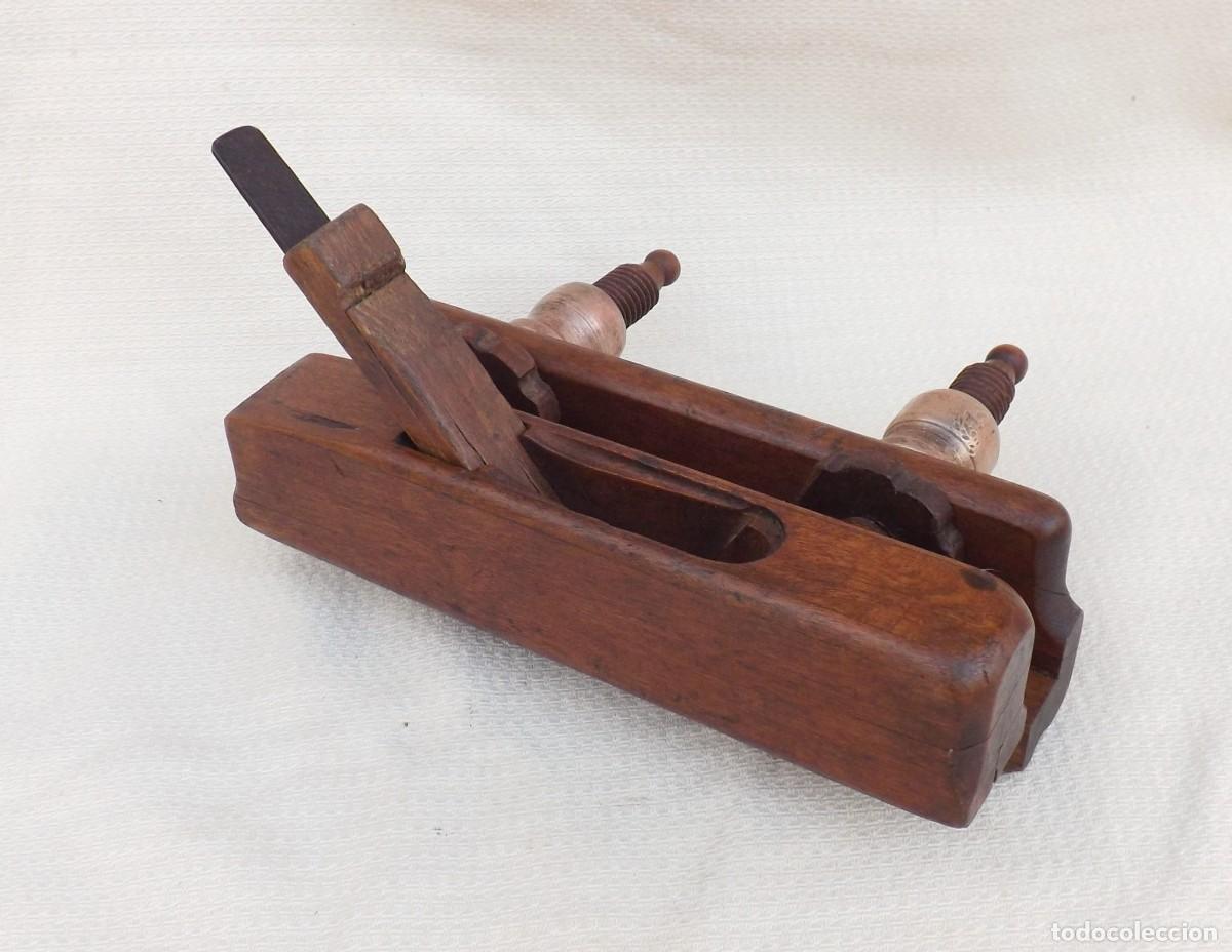 Antig&uuml;edades: ANTIGUO CEPILLO ACANALADOR DE CARPINTERO - Foto 7