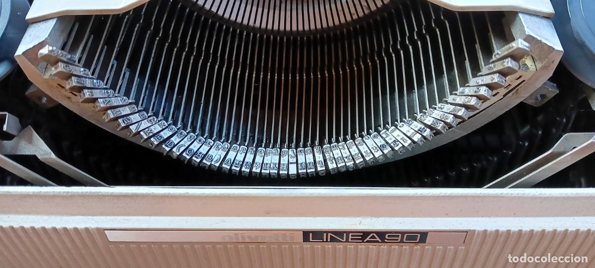 Antig&uuml;edades: M&Aacute;QUINA DE ESCRIBIR OLIVETTI L&Iacute;NEA 90 - Foto 2