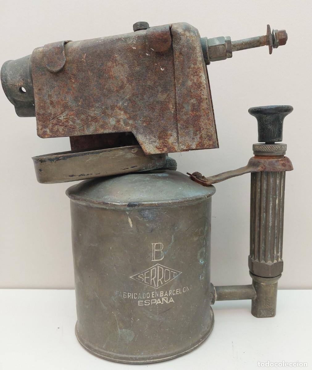 Antig&uuml;edades: SOPLETE MARCA SERROT - Foto 1