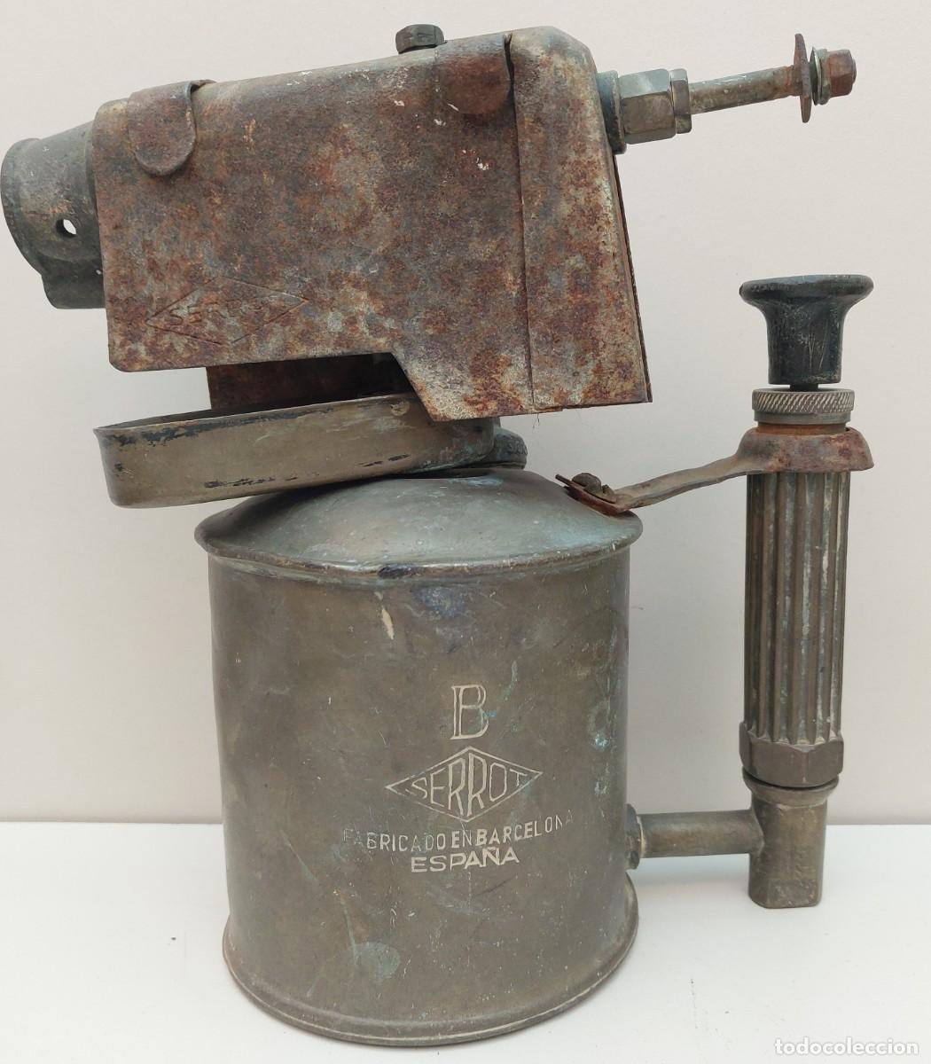 Antig&uuml;edades: SOPLETE MARCA SERROT - Foto 2