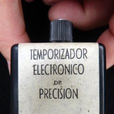 Antigüedades: TEMPORIZADOR ELECTRÓNICO DE PRECISIÓN, EMT ELECTRONICA, MOD. X.3. 240 V. 8 PINES. NUEVO. RELÉ (3)