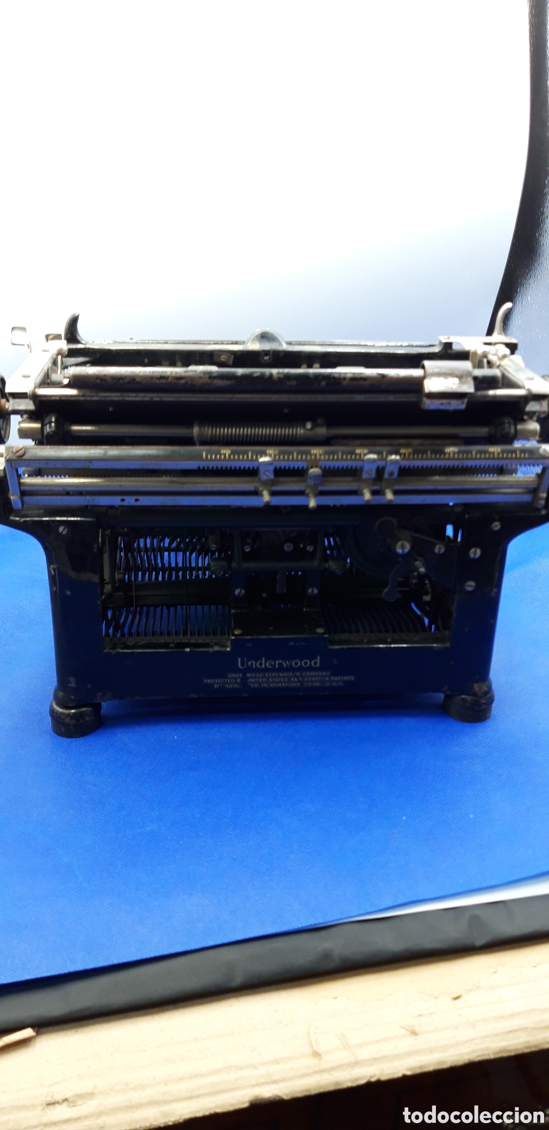 Antig&uuml;edades: M&aacute;quina de escribir Underwood 5. - Foto 9