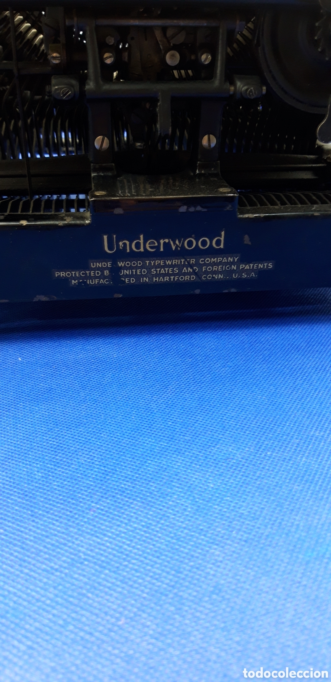 Antig&uuml;edades: M&aacute;quina de escribir Underwood 5. - Foto 10