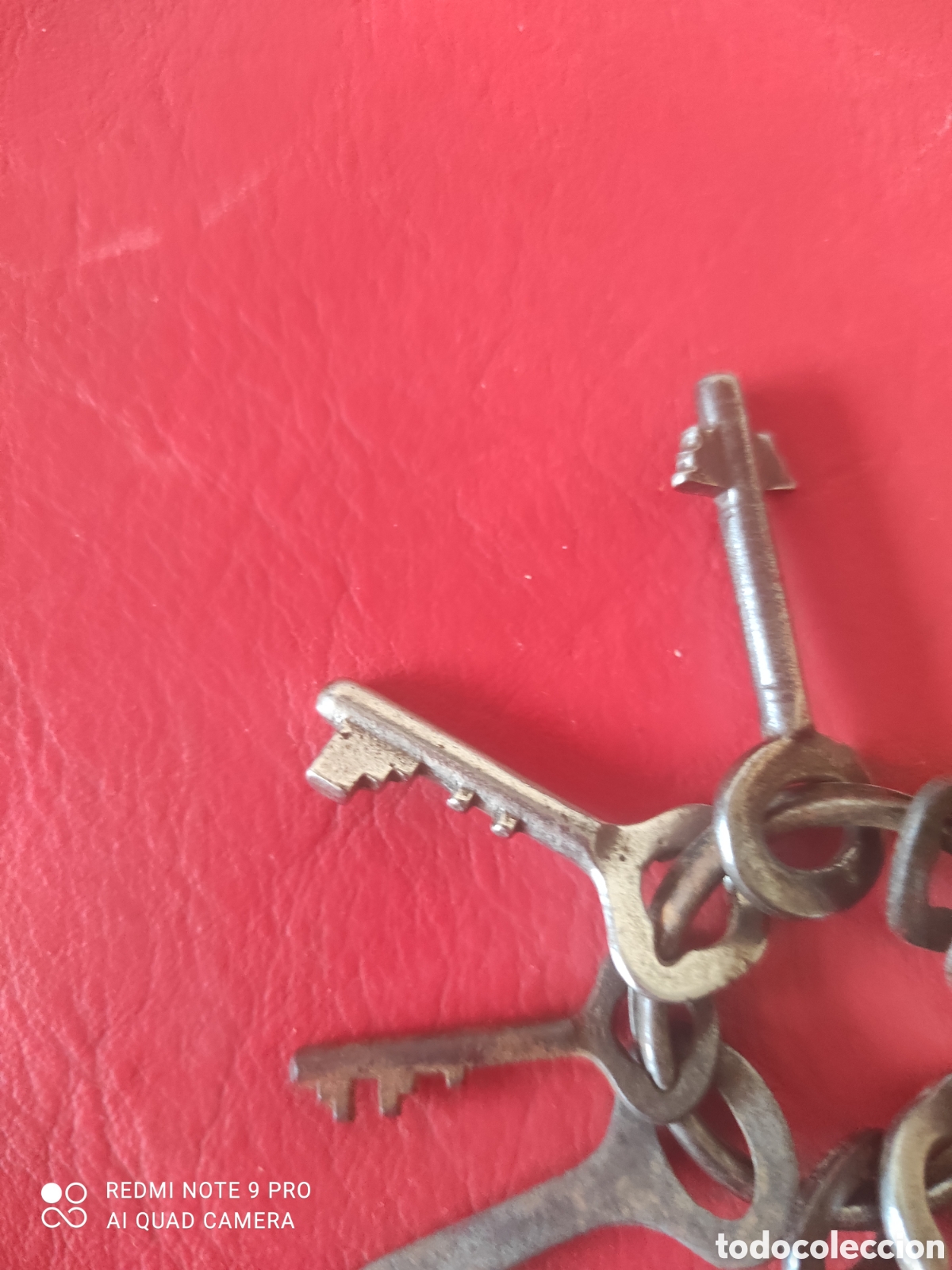 Antig&uuml;edades: Lote de 9 llaves en forja antiguas - Foto 3