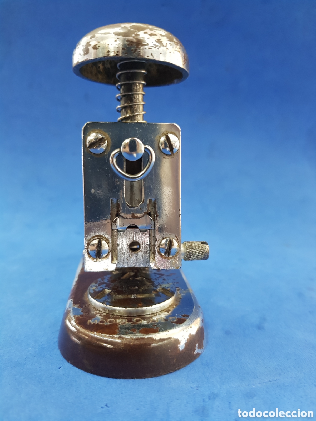 Antig&uuml;edades: Grapadora de mesa modelo n&deg;5 - Foto 2