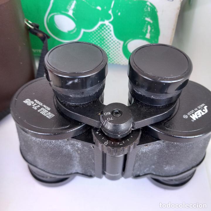 Antig&uuml;edades: Binoculares 7 x 35 stem jumelle prism&aacute;ticos - Foto 7