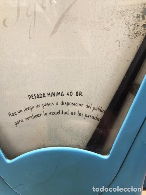 Antig&uuml;edades: B&aacute;scula azul marca Igarra - Foto 5