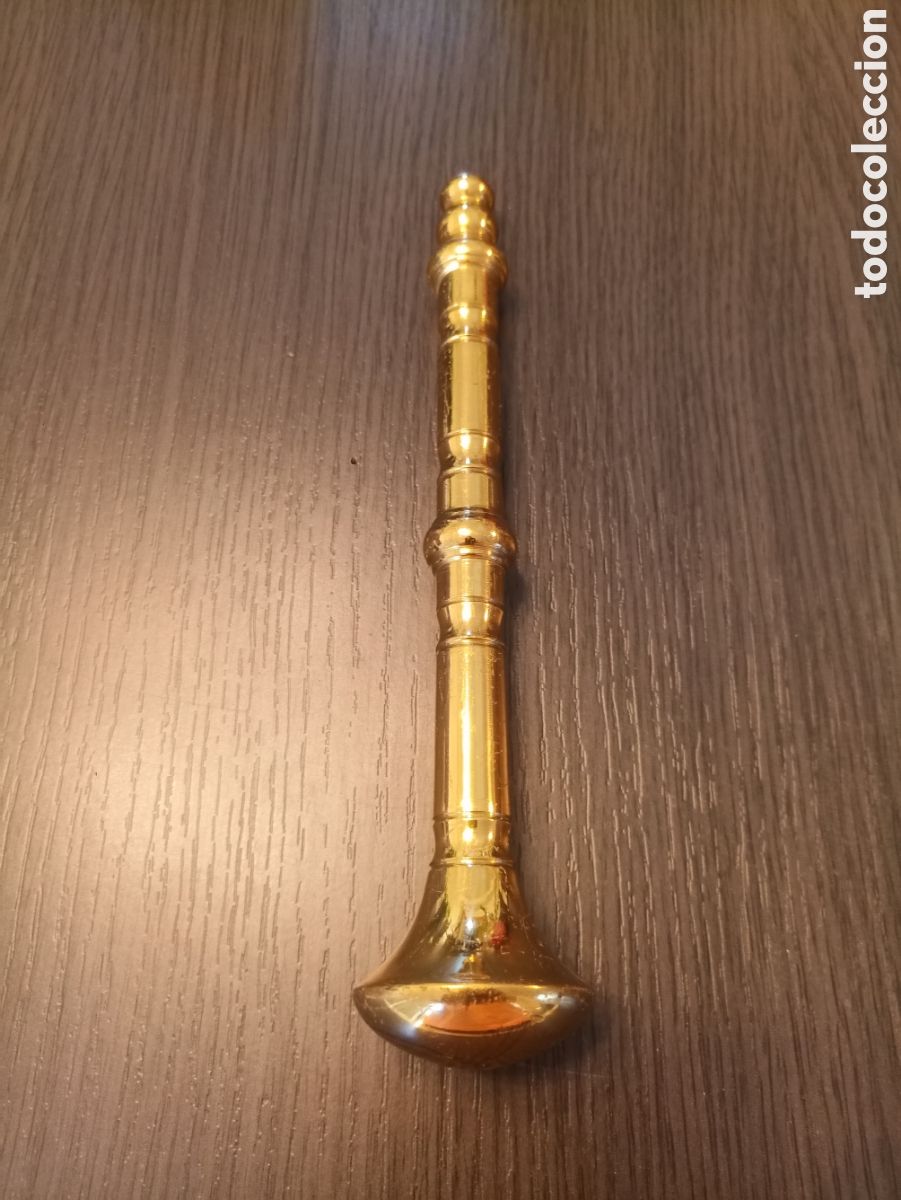 Antig&uuml;edades: Antiguo Mazo / Mano Almirez Bronce - Foto 1