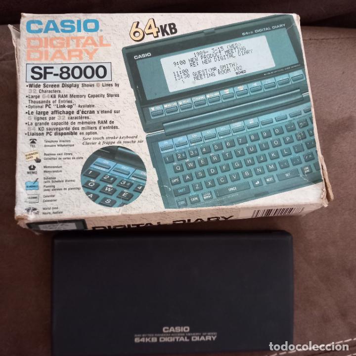 Antig&uuml;edades: CASIO DIGITAL DIARY SF-8000 64KB CON CAJA, - Foto 5