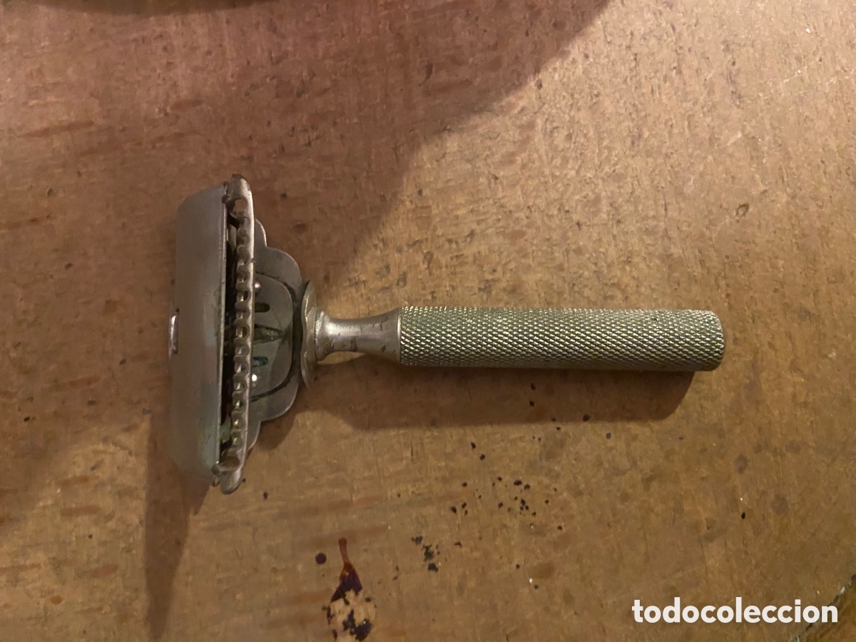 Antig&uuml;edades: Lote 14 de afeitar antiguas - Foto 23