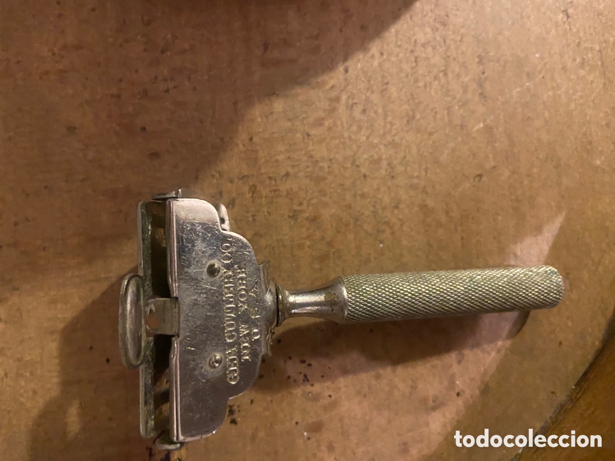Antig&uuml;edades: Lote 14 de afeitar antiguas - Foto 24