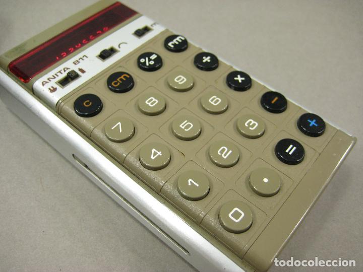 Antig&uuml;edades: CALCULADORA CON FUNDA ANITA 811 - Foto 3