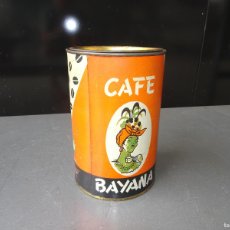Antigüedades: BOTE / LATA DE CAFE BAYANA