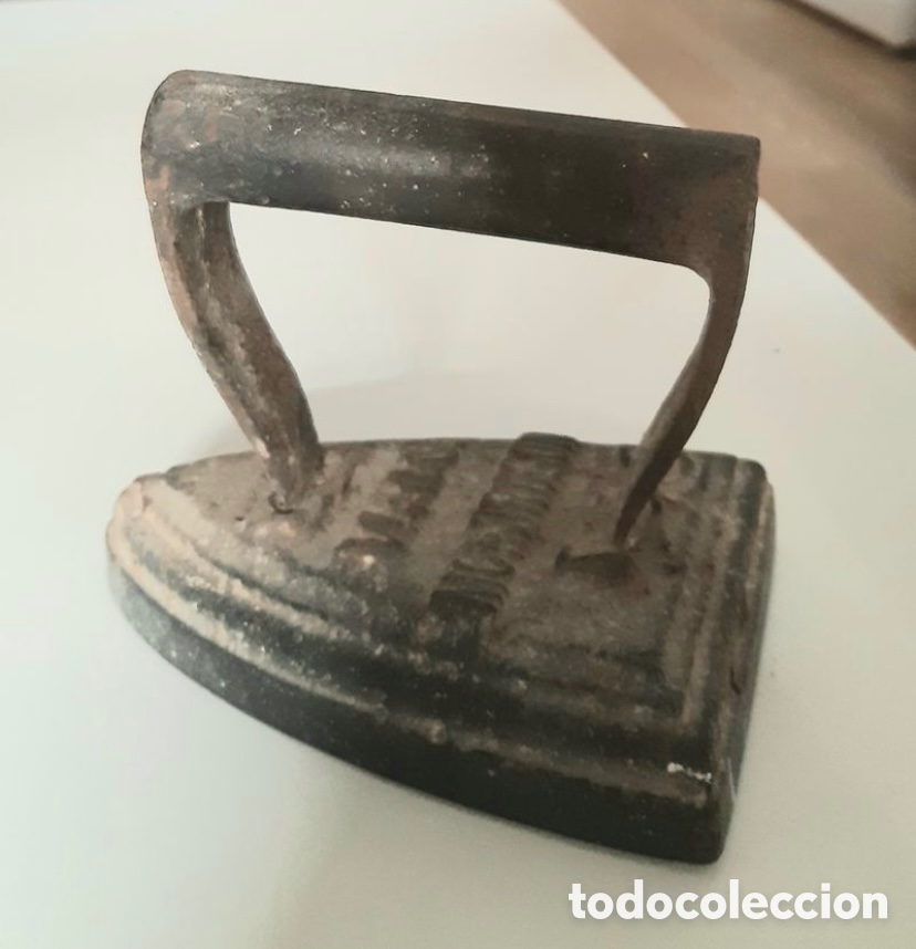 Antig&uuml;edades: Plancha de hierro Mondragon VRC - Foto 3