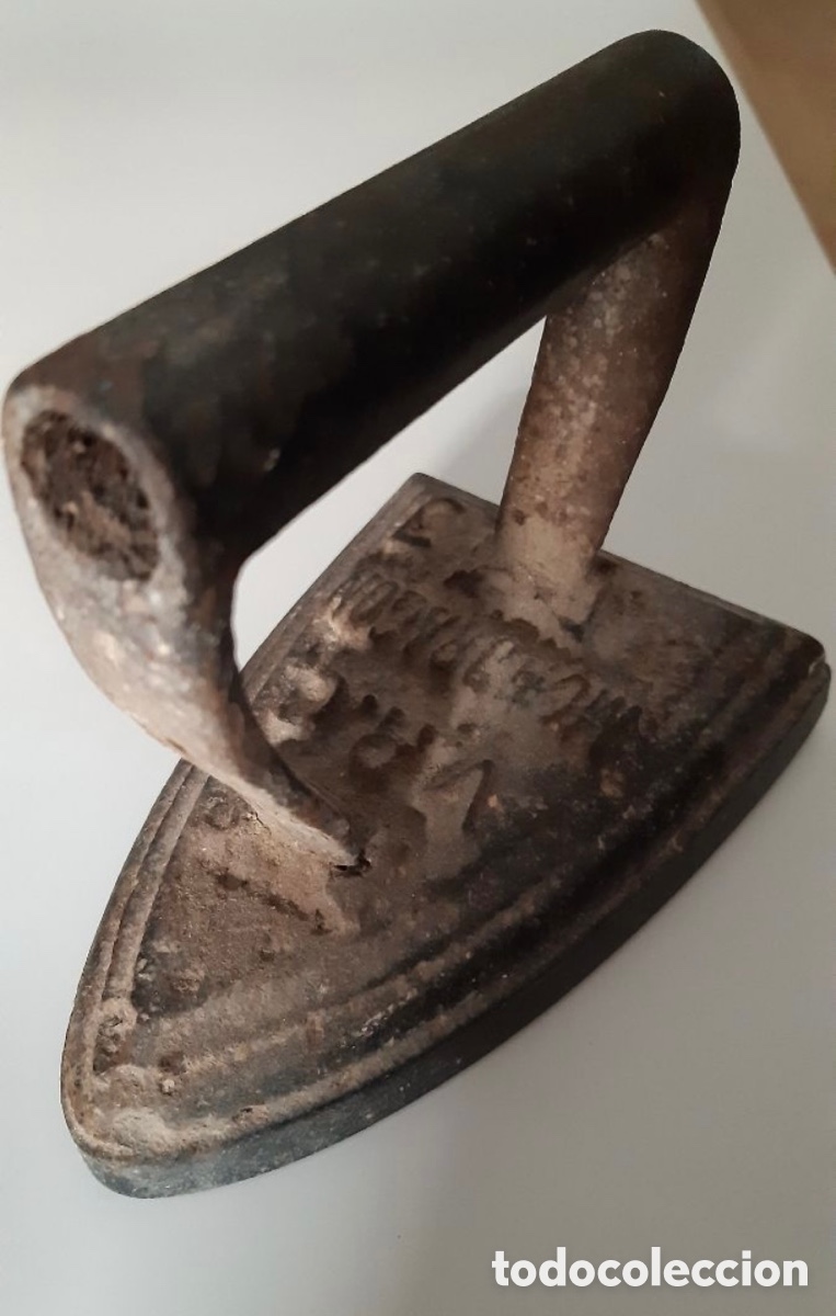 Antig&uuml;edades: Plancha de hierro Mondragon VRC - Foto 7