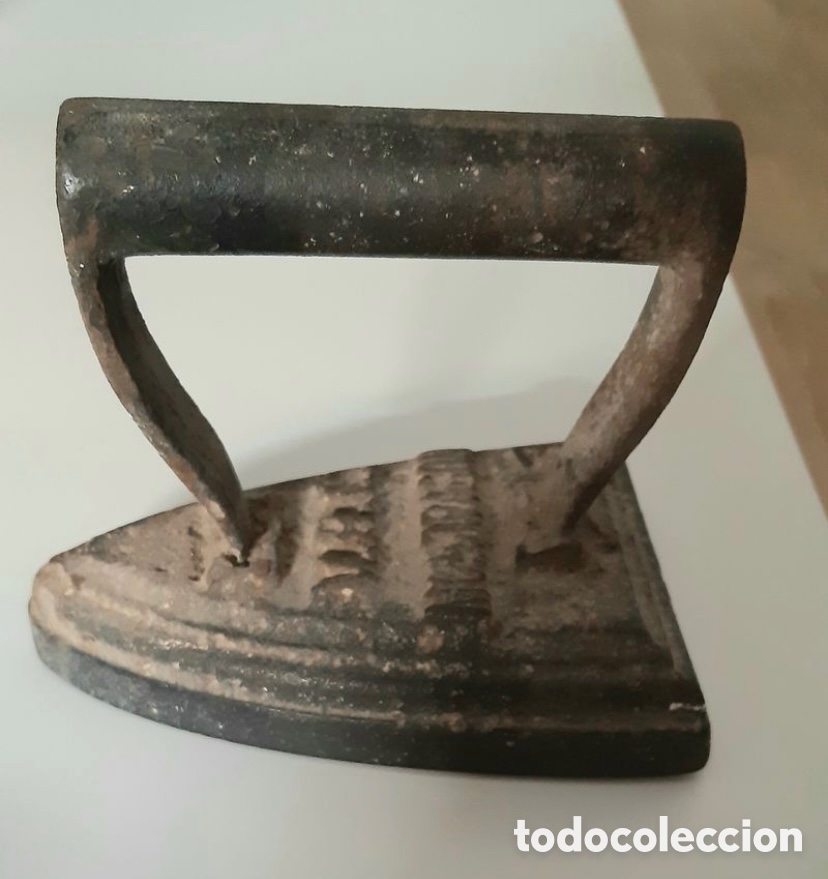 Antig&uuml;edades: Plancha de hierro Mondragon VRC - Foto 8