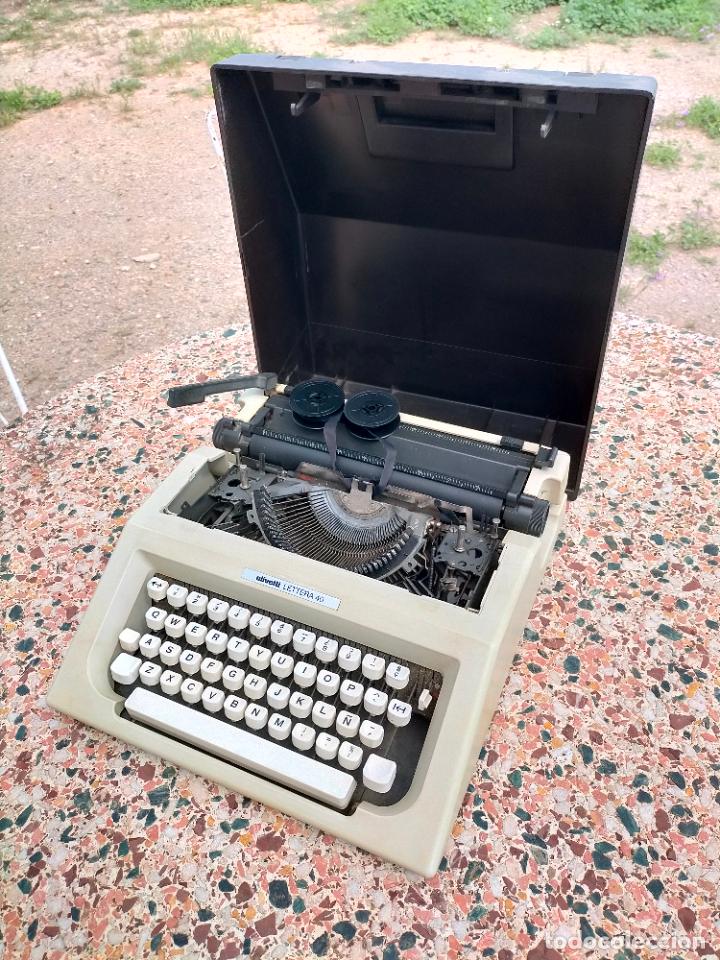 maquina de escribir antigua olivetti lettera 40 - Compra venta en