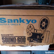 Oggetti Antichi: PROYECTOR SANKYO MAGNETIC SOUND 600. SÚPER 8 /SINGLE 8